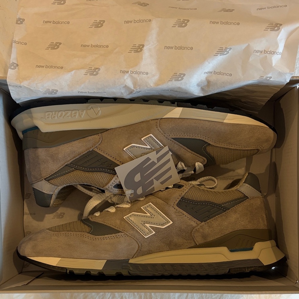 Men New Balance 998 Gray Shoes